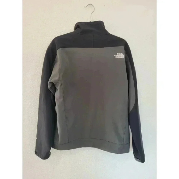 The North Face Apex Bionic Black Gray Jacket Mens Size Med Soft Shell #7 - Picture 2 of 7